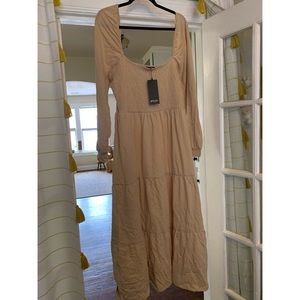 Nasty Gal Puff Sleeve Dress